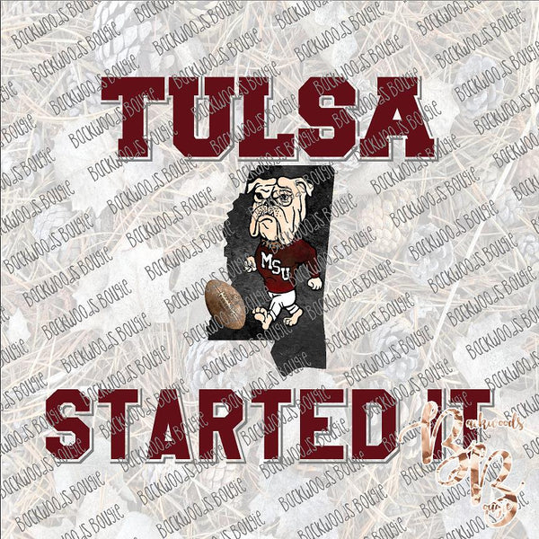 Tulsa Started It SUBLIMATION Transfer READY to PRESS – BB Digital Prints  and Boutique